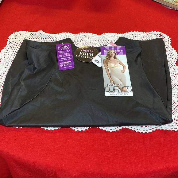 NAOMI & NICOLE HI WAIST THIGH SLIMMER FIRM CONTROL SIZE 2XL NEW WITH TAGS SLEEK - Picture 4 of 6